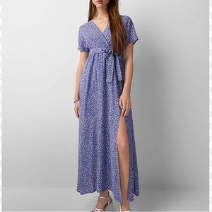 Twik Floral wrap dress